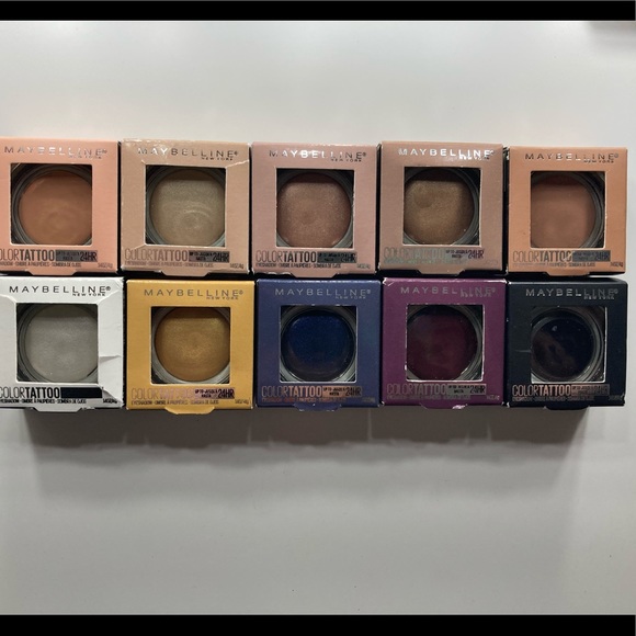 Full Maybelline Color Tattoo 24hr Collection - Picture 3 of 10